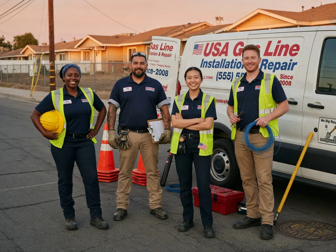 Gas Line Installation company in Meansville, GA